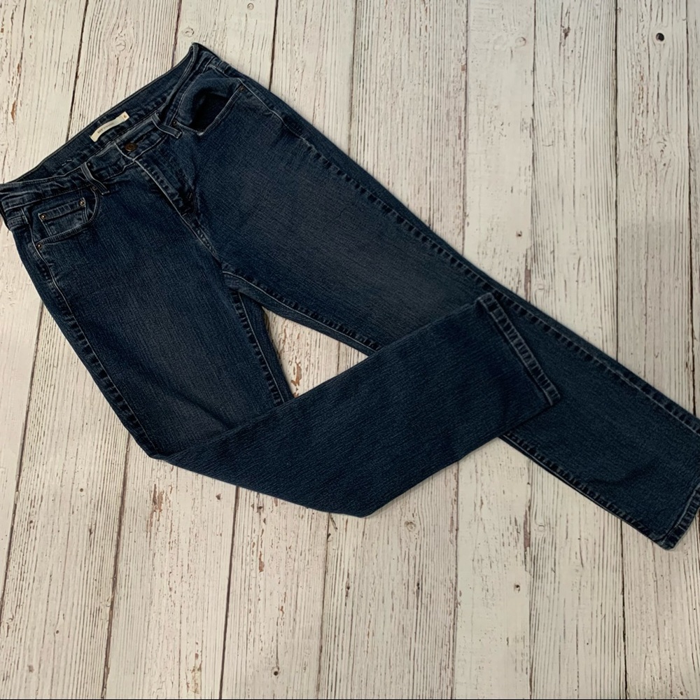 Levi’s 505 stretch straight leg jeans 6